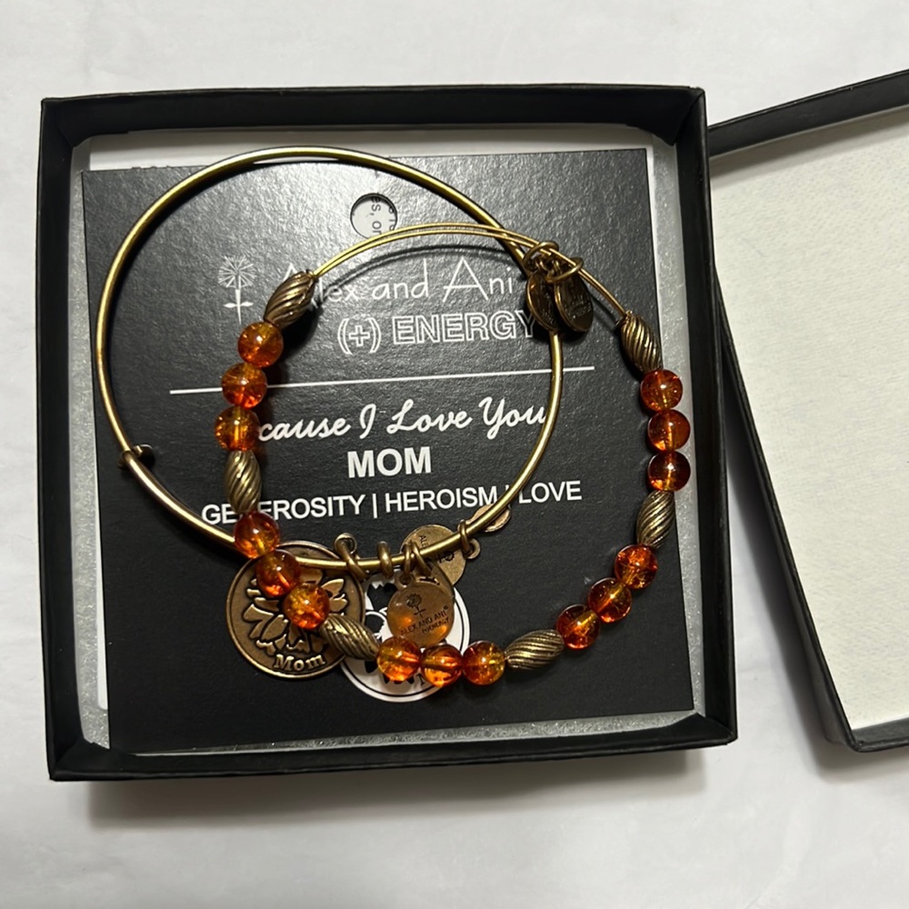 Alex and Ani mom bracelet